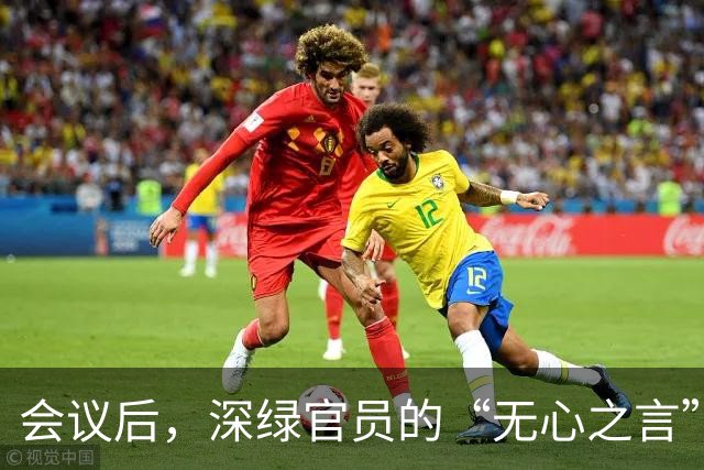 会议后，深绿官员的“无心之言”竟暴露了真相！